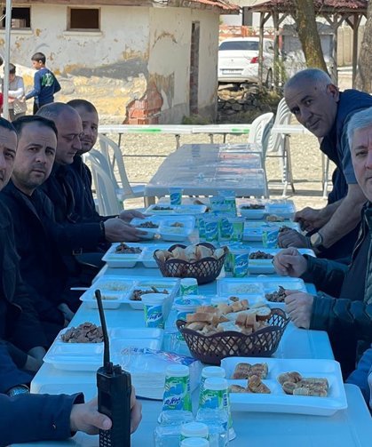 Başkan Şerif Arslan Çöplü Köyü’nde şükür duasına katıldı