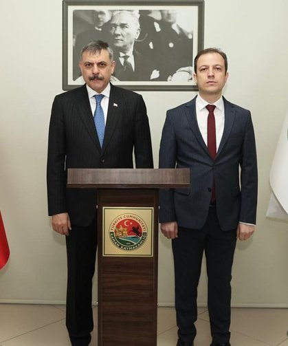 Alaca'da görev yapmıştı: Bakan Çiftçi’den ziyaret