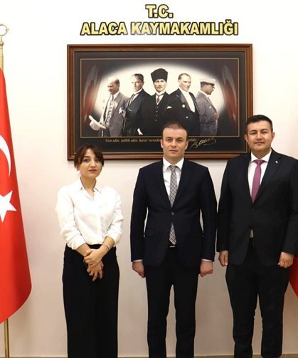 TMO yetkililerinden Kaymakam Dinçer’e ziyaret