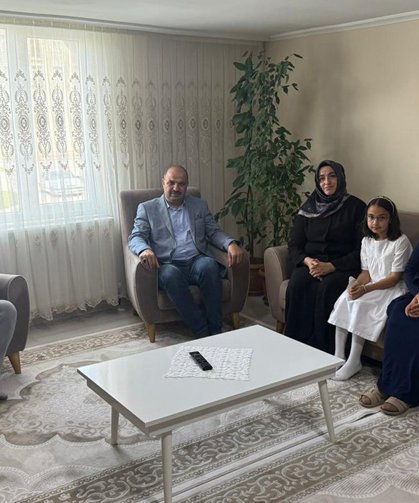 Şehit annelerine Anneler Günü ziyareti