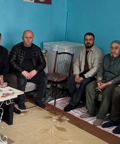 AK Parti Alaca teşkilatından Kıbrıs gazisine ziyaret