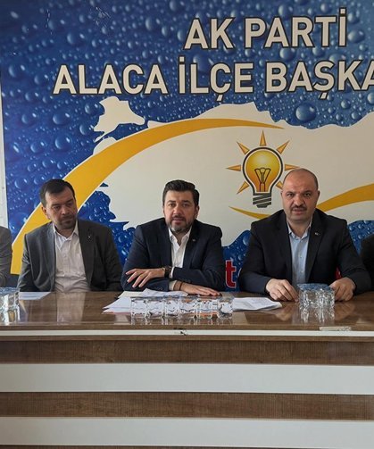 Hakan Çizmelioğlu Alaca teşkilatıyla bir araya geldi