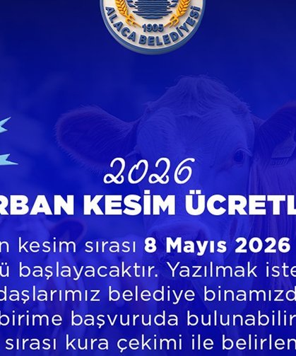 Belediyede kurban kesim başvuruları başlıyor