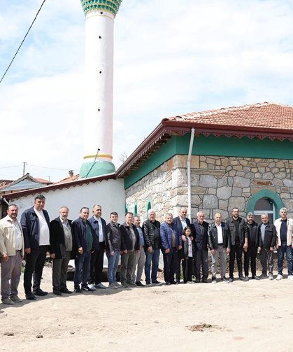 Sarısüleyman Köyü’nde şükür duasına yoğun katılım