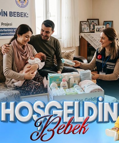 Alaca Belediyesi’nden “Hoş Geldin Bebek” desteği
