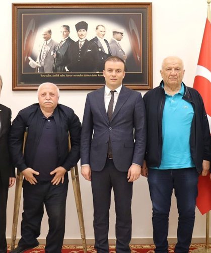 Eczacılardan Kaymakam Meriç Dinçer’e ziyaret