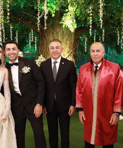 Atilla Kaluç, oğlunu evlendirdi