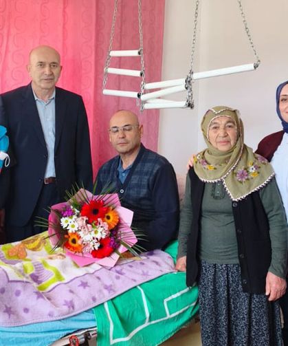 Alaca Devlet Hastanesi’nden Engelliler Haftası ziyareti