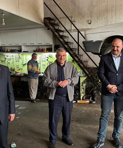 AK Parti İl Başkanı Alar’dan Alaca sanayi esnafına bayram ziyareti