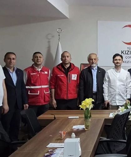 Alaca Kızılay ekibi il koordinasyon toplantısına katıldı