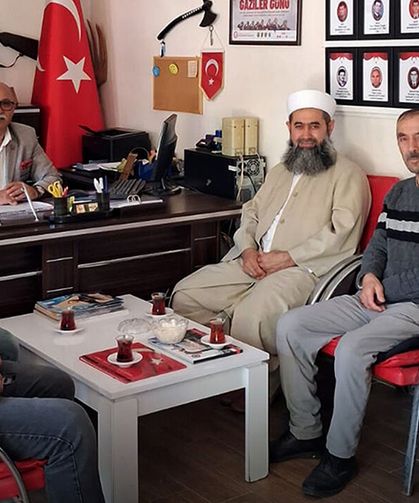 Şehit aileleri ve gaziler derneğine anlamlı ziyaret