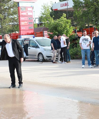 Başkan Arslan sel bölgesinde incelemelerde bulundu