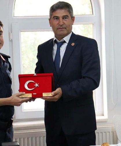 Alaca'da Komutan Gürsoy'a veda yemeği