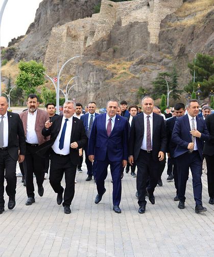 MHP heyetinden Osmancık Belediyesi’ne ziyaret