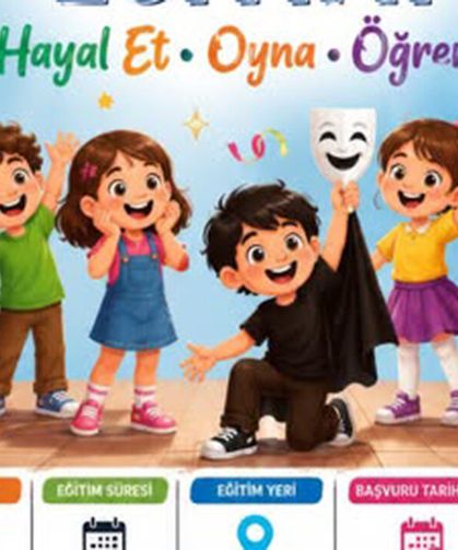 Alaca Belediyesi’nden çocuklara yaratıcı drama eğitimi