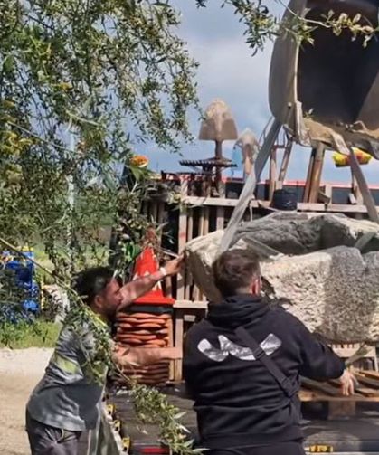 Hafriyattan çıkan taş Boğazkale'ye götürüldü: Tarihi sır çözülecek