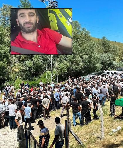 Genç yaşta hayatını kaybeden Yusuf Gül son yolculuğuna uğurlandı