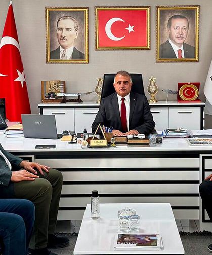 AK Parti Çorum İl Başkanı Alar, Alaca teşkilatıyla bir araya geldi