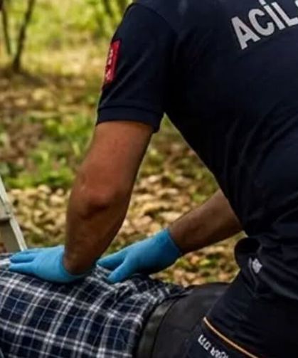Kiraz toplarken ağaçtan düşen yaşlı adam yaralandı