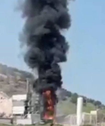 Asfalt Şantiyesinde Patlama