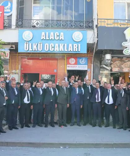 Alaca MHP’ye yeni hizmet binası
