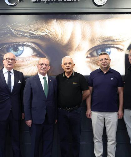 Alaca heyeti Mamak Belediye Başkanı Şahin ile görüştü