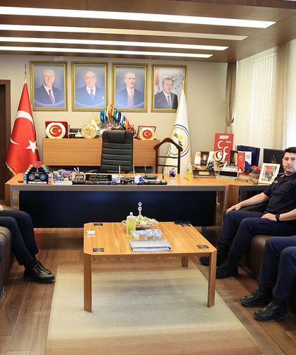 Yeni Jandarma Komutanından Başkan Arslan’a ziyaret