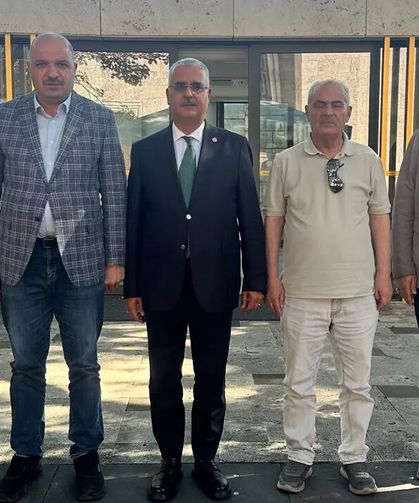 AK Parti Alaca teşkilatından milletvekillerine ziyaret