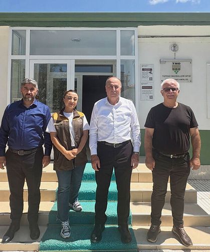 Başkan Arslan’dan TMO’ya ziyaret, üreticilerin talepleri değerlendirildi
