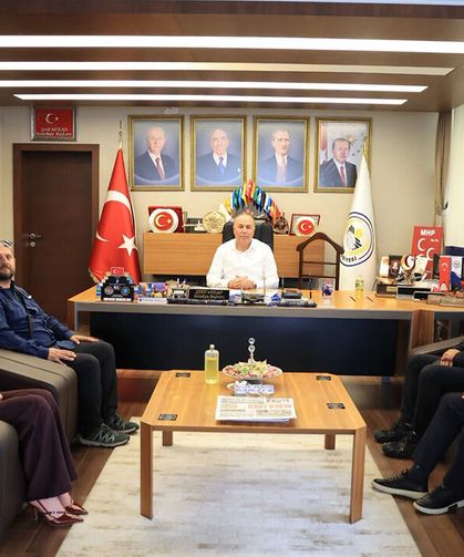 Kalehisar kazı heyetinden Başkan Arslan’a ziyaret