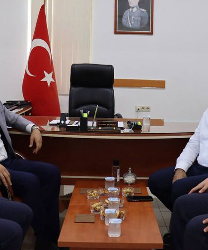 Dinçer ve Arslan’dan Alaca İlçe  Jandarma Komutanlığına ziyaret