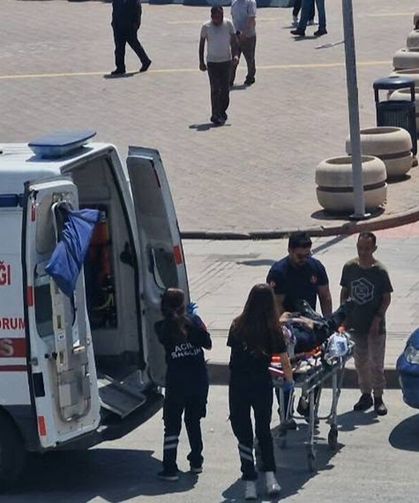 Aşırı sıcaklar nedeni ile baygınlık geçirdi