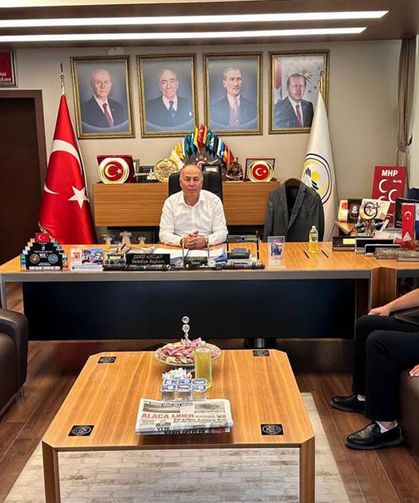 Başkan Arslan’a Şoförler ve Nakliyeciler Odası’ndan ziyaret
