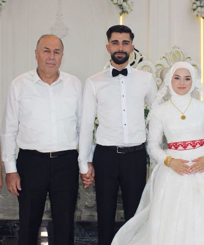 Başkan Şerif Arslan, Emirhan Gül ve Ayşenur çiftinin düğününe katıldı