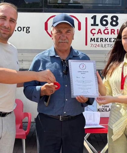 Alaca’da kan bağışı kampanyasına yoğun ilgi
