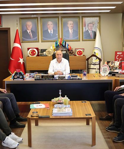 Hizmet-İş Sendikası’ndan Başkan Şerif Arslan’a ziyaret