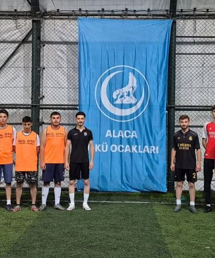 Alaca Ülkü Ocakları’ndan gençlere spor ve sağlıklı yaşam mesajı