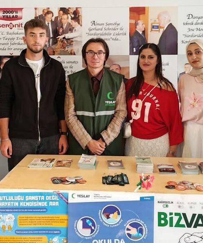 Yeşilay’dan Alaca MYO’da öğrencilere bilgilendirme