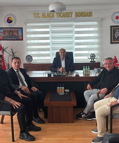 Yılmaz Kaya’dan Alaca Ticaret Borsası’na ziyaret