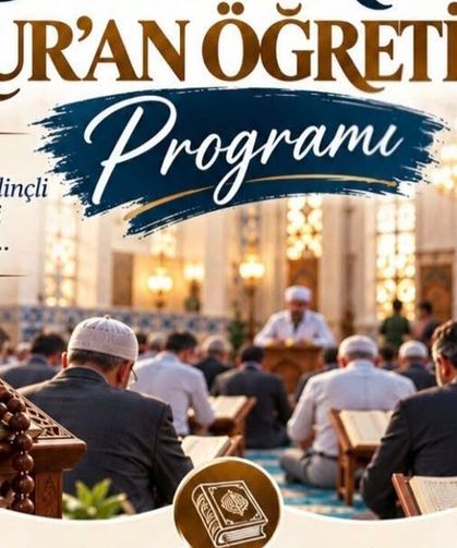Alaca’da 15 yaş ve üzeri erkeklere yönelik Kur’an öğretim programı başlıyor