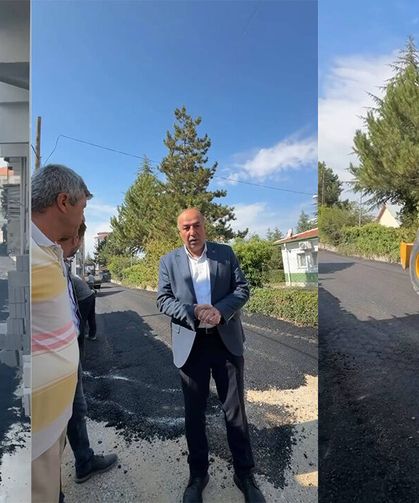 Bayındır Sokak’ta asfalt mesaisi sürüyor