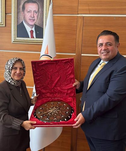 Oğuzhan Kaya'dan Alacalı Prof. Dr. Hülya Terzioğlu'na ziyaret