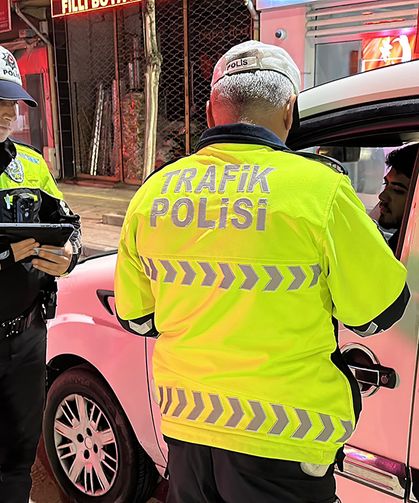 Alaca'da 49 araç ve sürücüsüne toplam 135 bin TL ceza