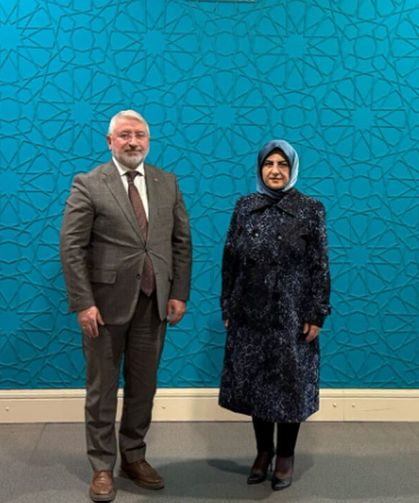 Başkan Aşgın, Hülya Terzioğlu’nu ziyaret etti