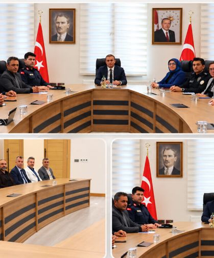 Daha Hızlı ve Verimli Hizmet İçin Masaya Oturdular! Kurumlar Arası İş Birliği Güçleniyor