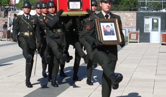 Alacalı şehide hazin uğurlama