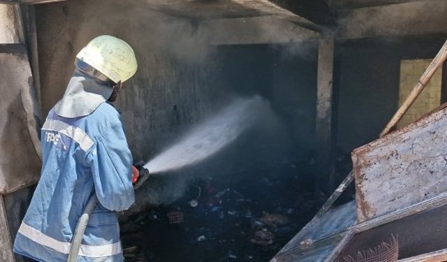 Alaca'da yangın: Tüm eşyalar kül oldu