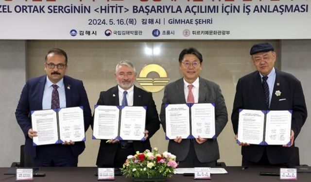Hitit eserleri Güney Kore’de sergilenecek