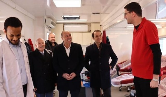 Alaca’da kan bağışı kampanyası düzenlendi
