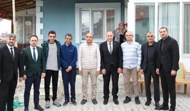 MHP şehit ailelerini unutmadı